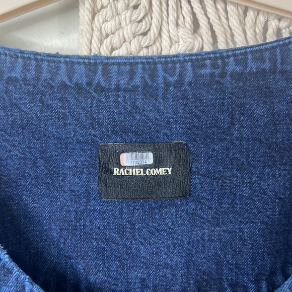 Womens Rachel Comey Denim Holt Jumpsuit Size 14 Blue long sleeve utility 1 pc - Picture 5 of 8